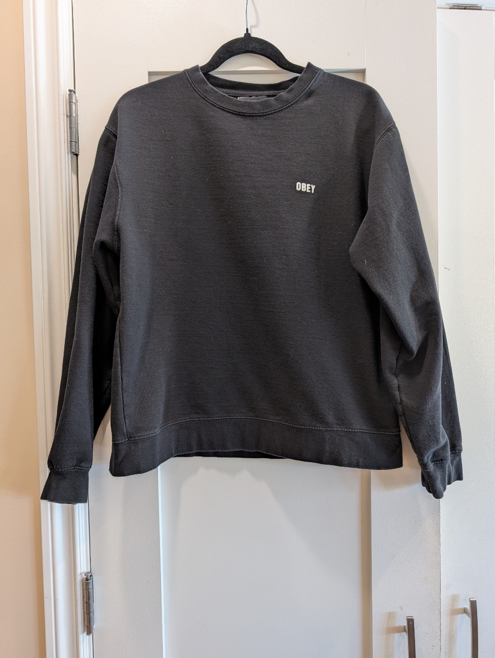 OBEY Crew neck Sweatshirt,M